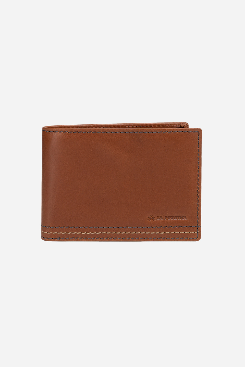 Herren-Brieftasche aus Leder – Axel | La Martina - Official Online Shop