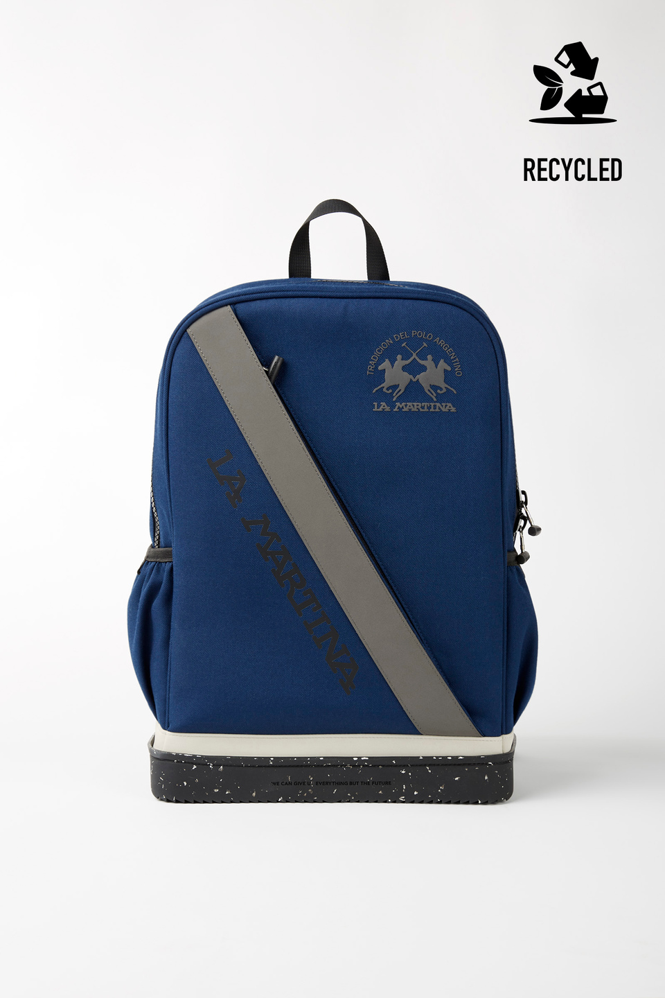 Rucksack in recycled cotton fabric | La Martina - Official Online Shop