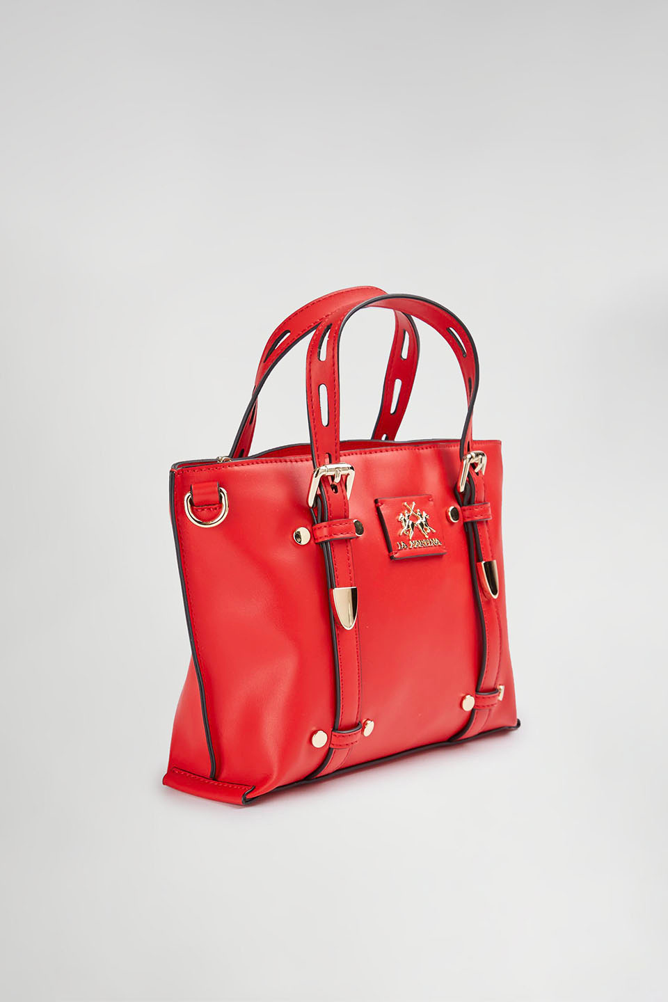 PU leather bag CHINESE RED La Martina | Shop Online