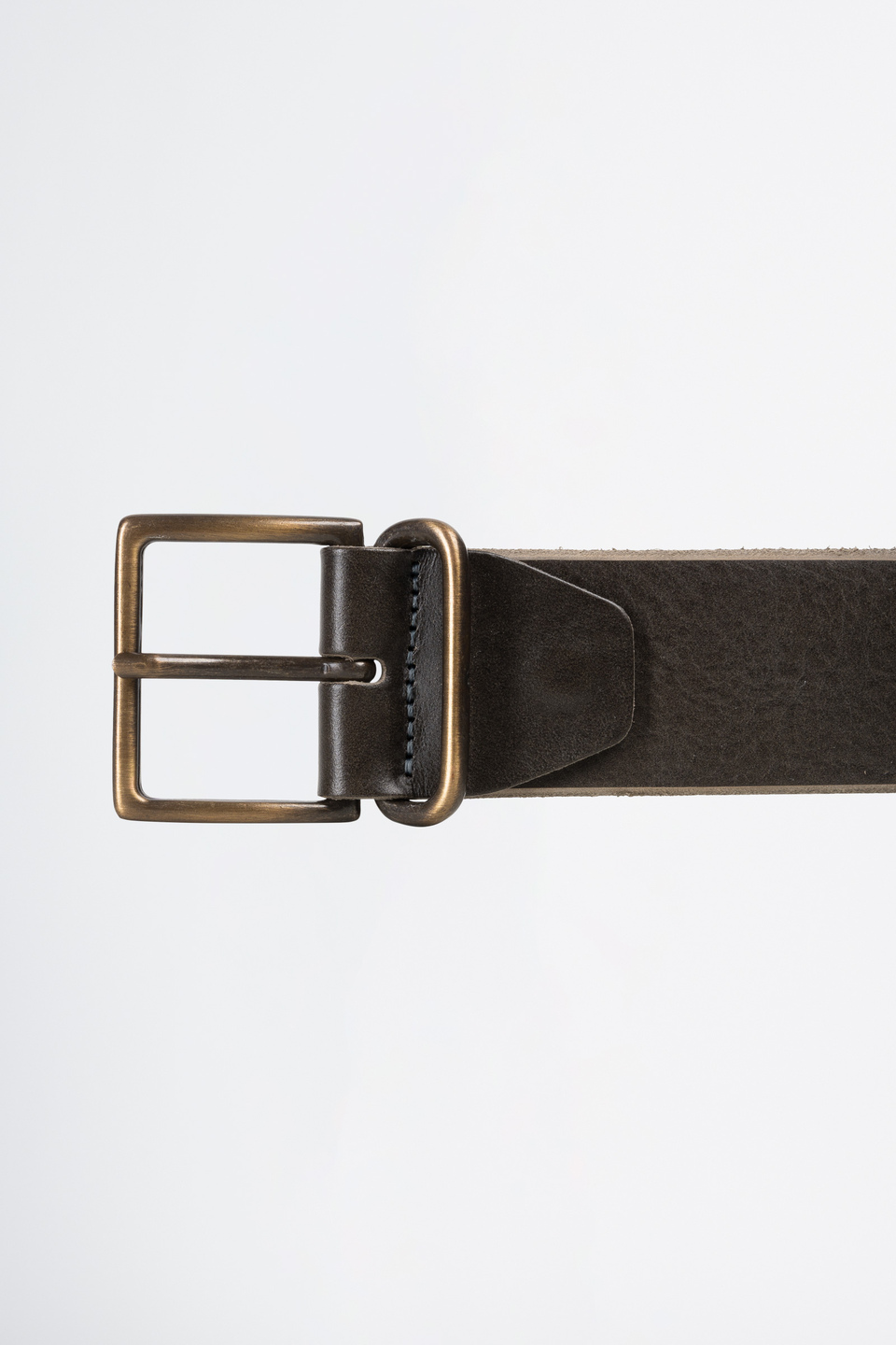 Belt in leather with buckle | La Martina - Official Online Shop