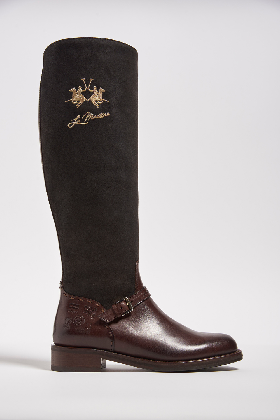 Knee-high riding boots | La Martina - Official Online Shop