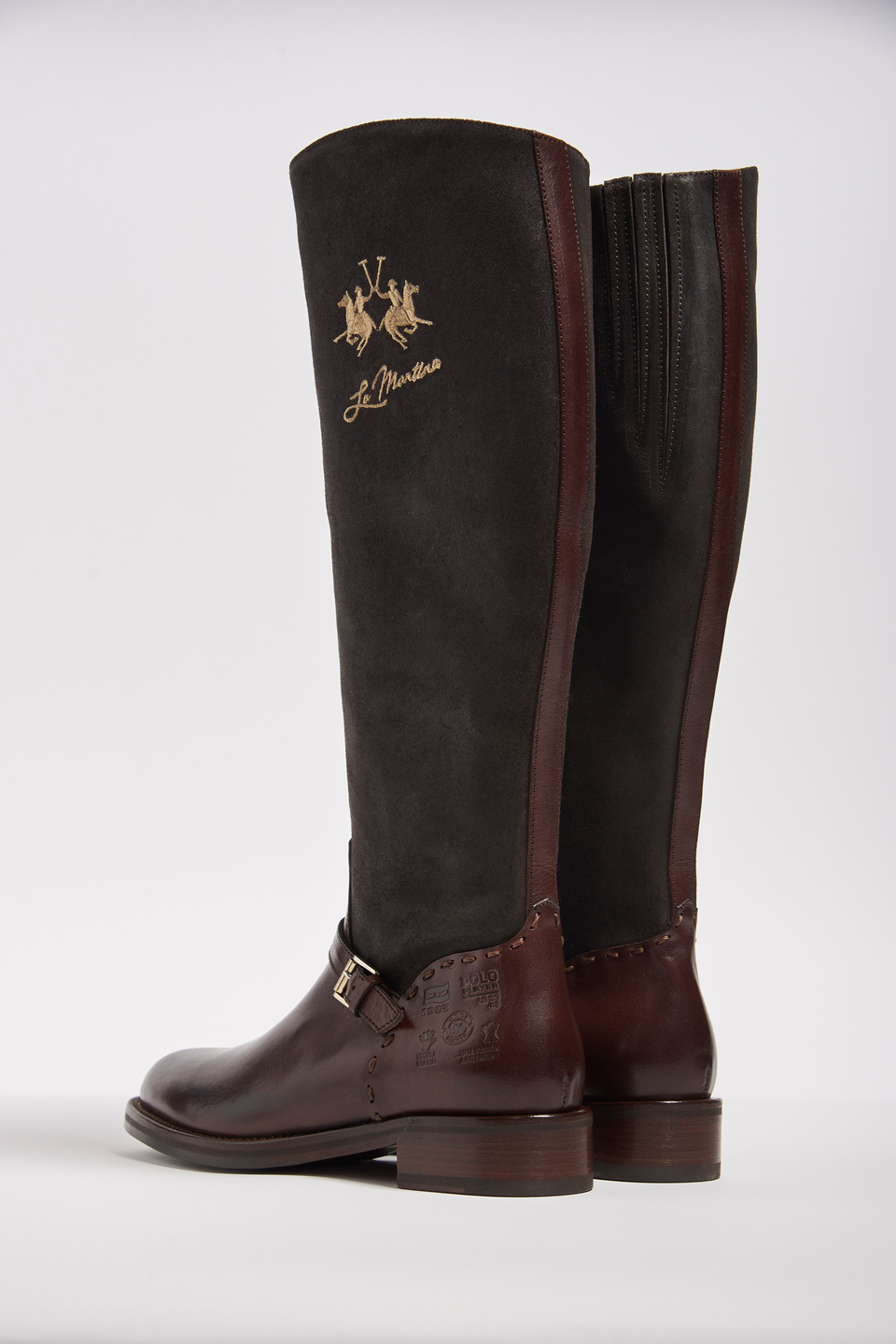 Knee-high riding boots | La Martina - Official Online Shop