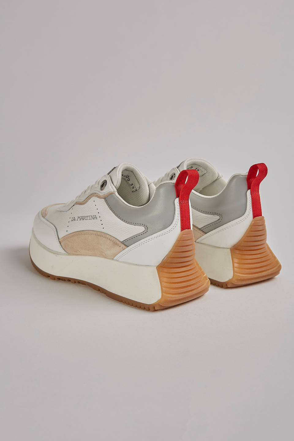 Sneaker in tessuto misto | La Martina - Official Online Shop
