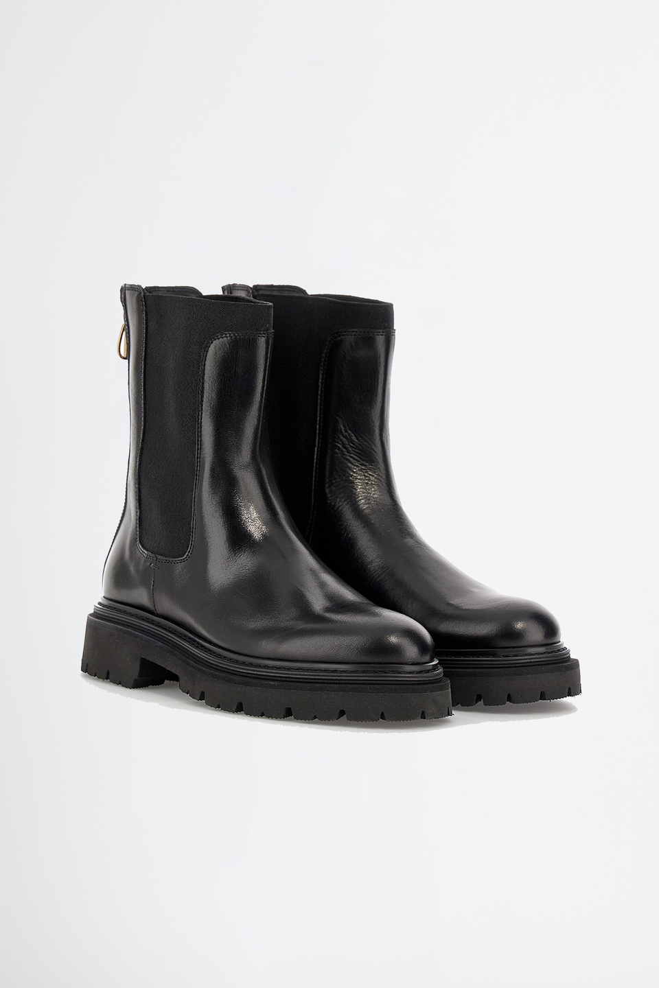 High city boot in leather | La Martina - Official Online Shop