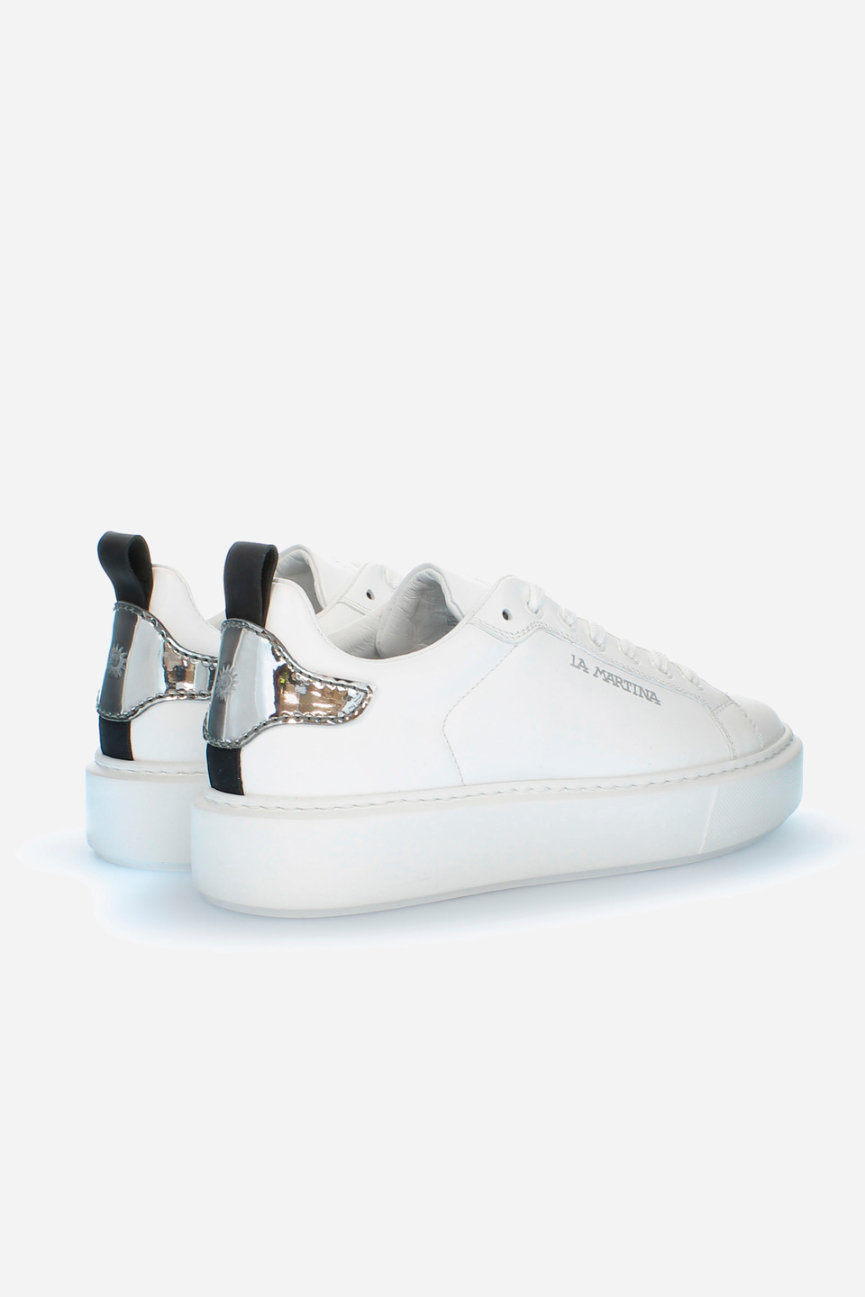 Women’s sneakers in calfskin | La Martina - Official Online Shop