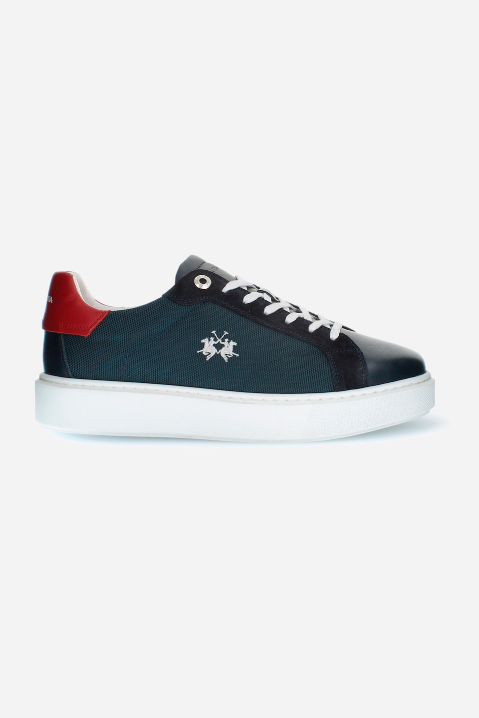 Men's trainers in leather and suede | La Martina - Official Online Shop