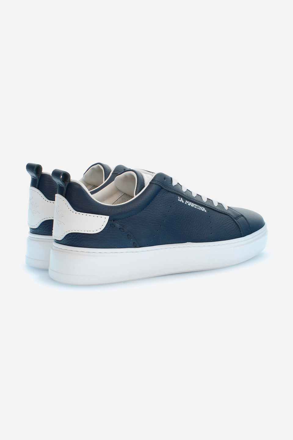 Herren-Sneaker aus Leder | La Martina - Official Online Shop