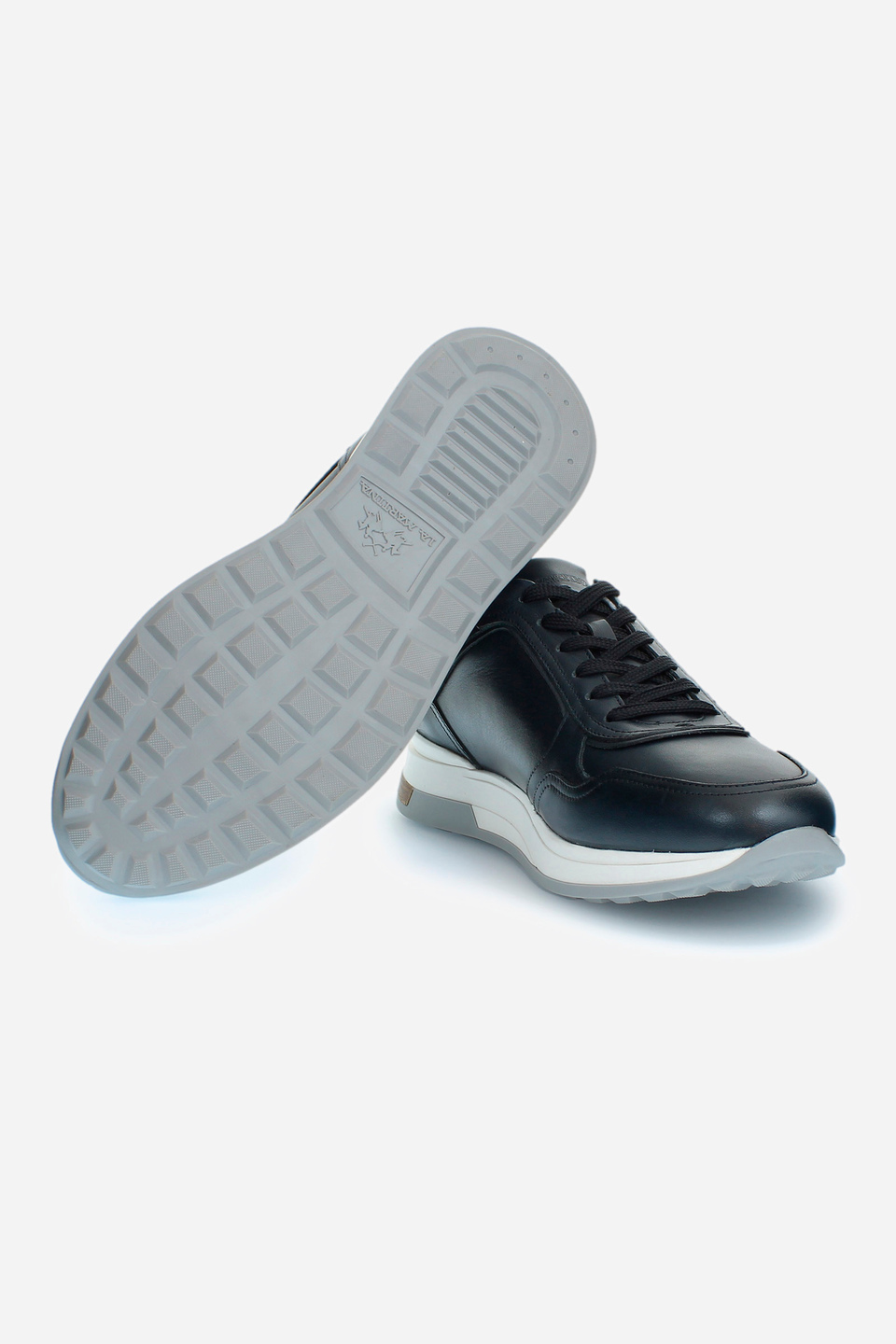 Sneaker da uomo con suola rialzata | La Martina - Official Online Shop