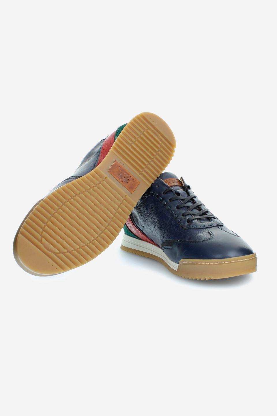 Klassischer Herren-Sneaker aus Leder | La Martina - Official Online Shop