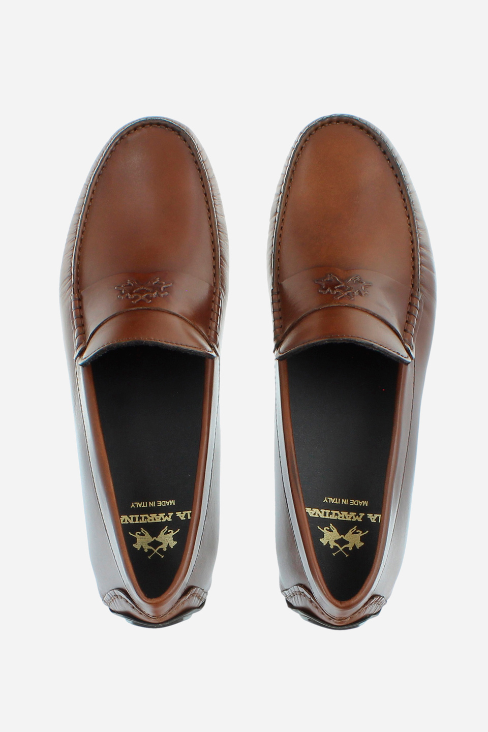 Men's leather loafers | La Martina - Official Online Shop