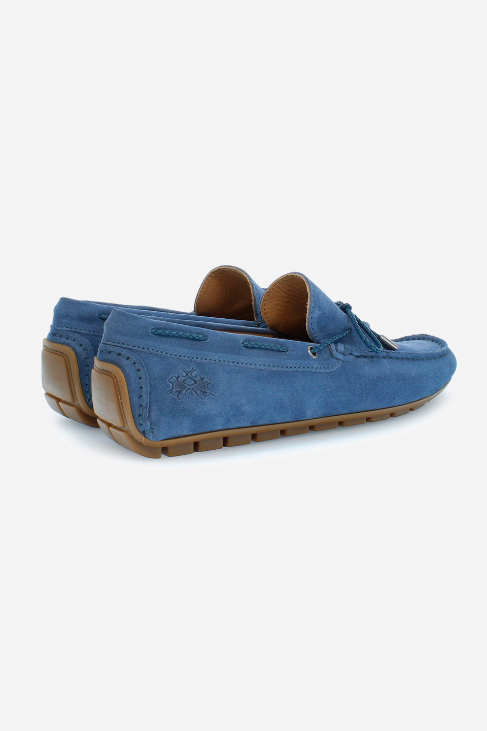 Men's suede loafers with laces | La Martina - Official Online Shop