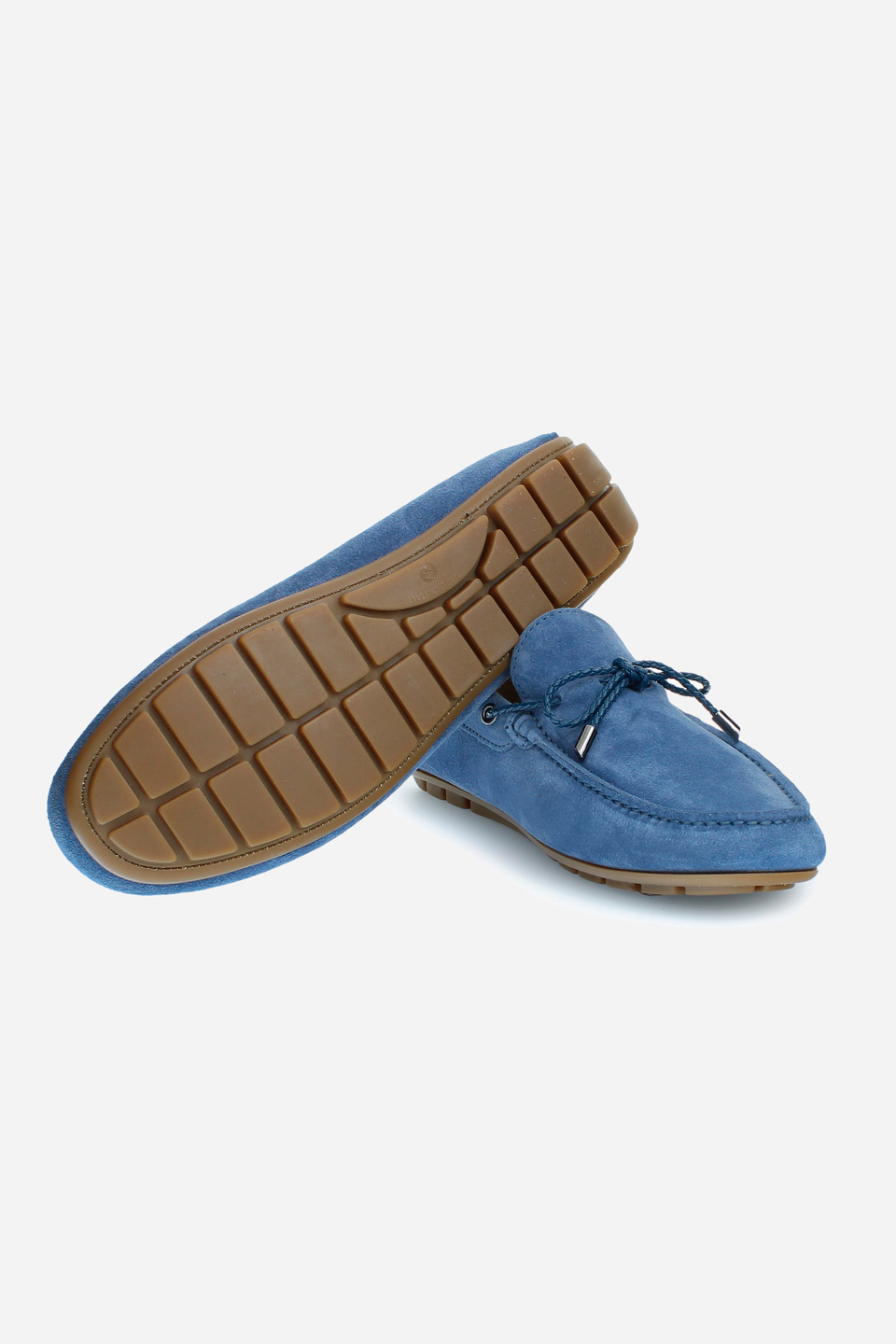 Men's suede loafers with laces | La Martina - Official Online Shop