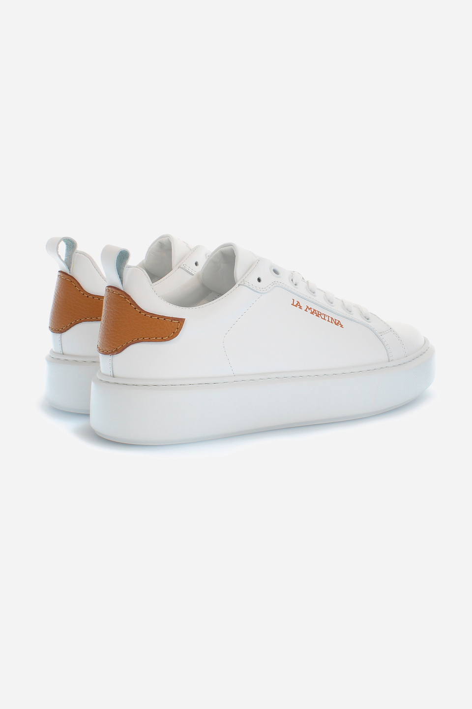 Damen-Sneaker aus Leder | La Martina - Official Online Shop