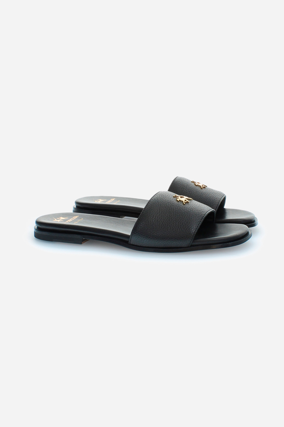 Women's sandals in leather | La Martina - Official Online Shop