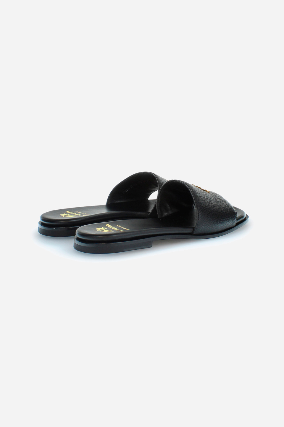 Damen-Sandale aus Leder | La Martina - Official Online Shop