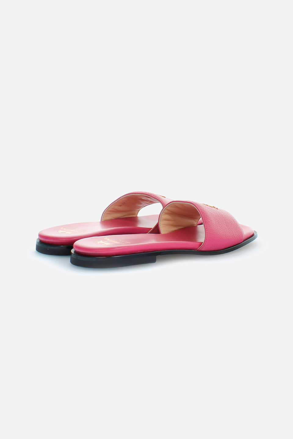 Sandalo da donna in pelle | La Martina - Official Online Shop
