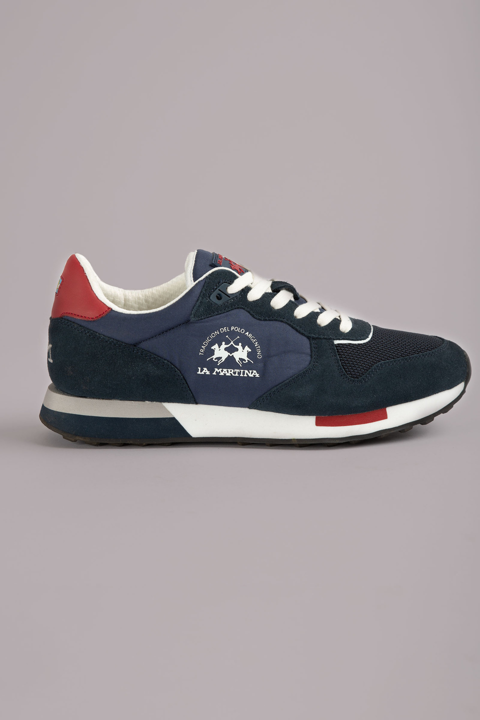 Sneaker aus gemischtem Material | La Martina - Official Online Shop