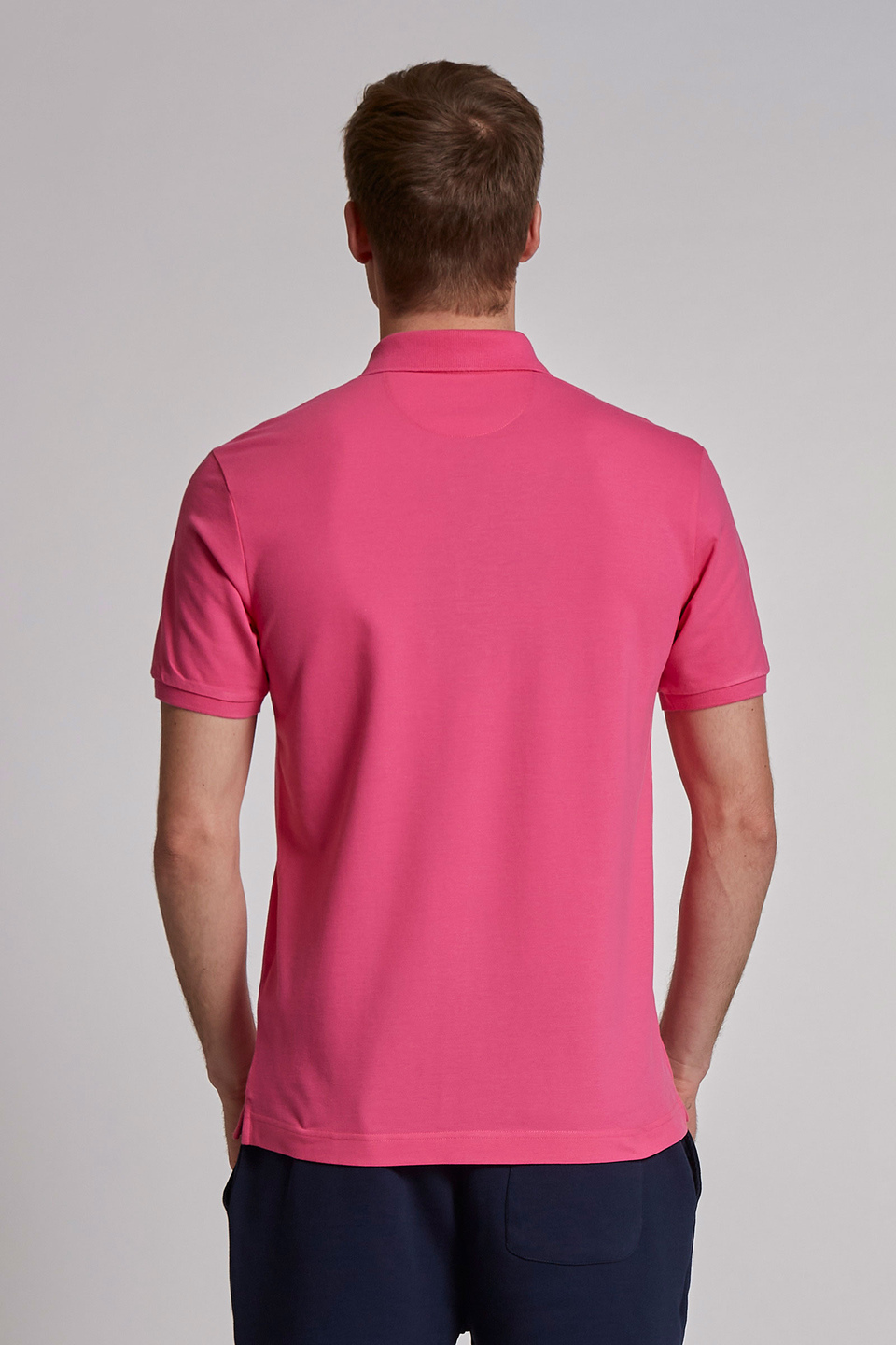 Herren-Poloshirt mit kurzen Ärmeln im regular fit | La Martina - Official Online Shop