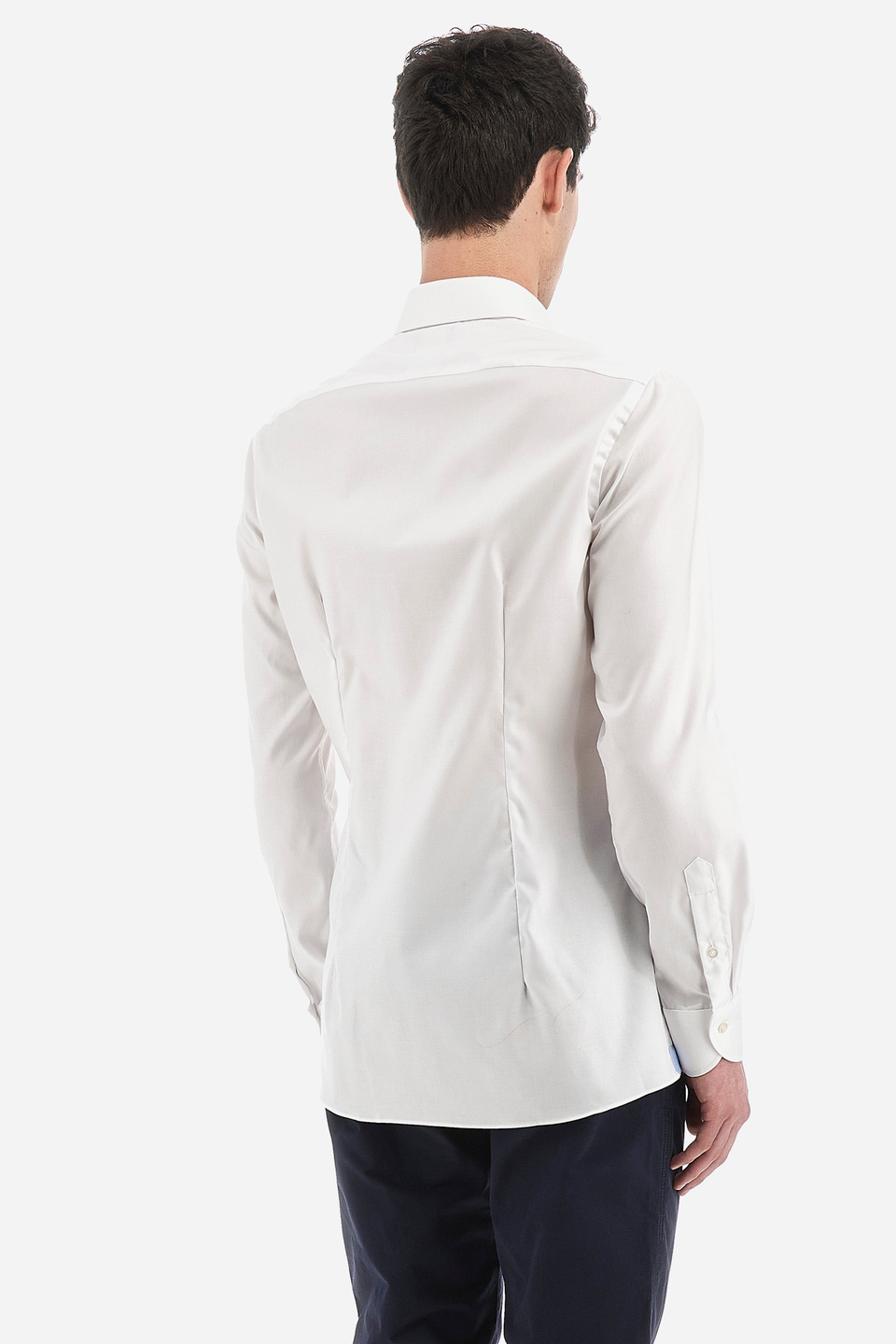 Herrenhemd im klassischen Stil aus Baumwolle mit langen Ärmeln - Paternò | La Martina - Official Online Shop