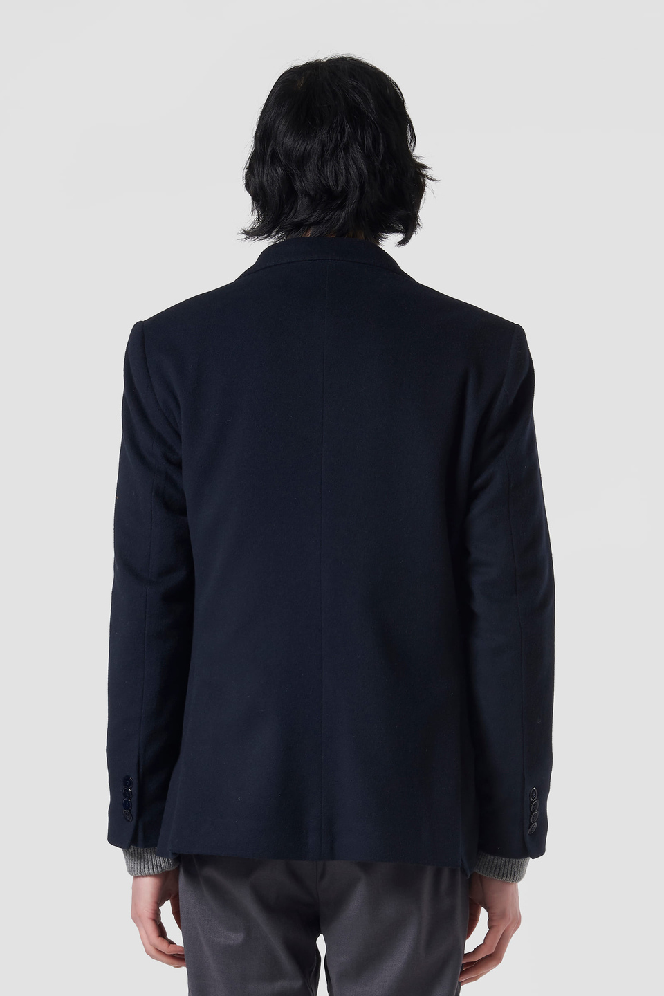 Men’s blazer jacket Blue Ribbon wool and cashmere regular fit | La Martina - Official Online Shop