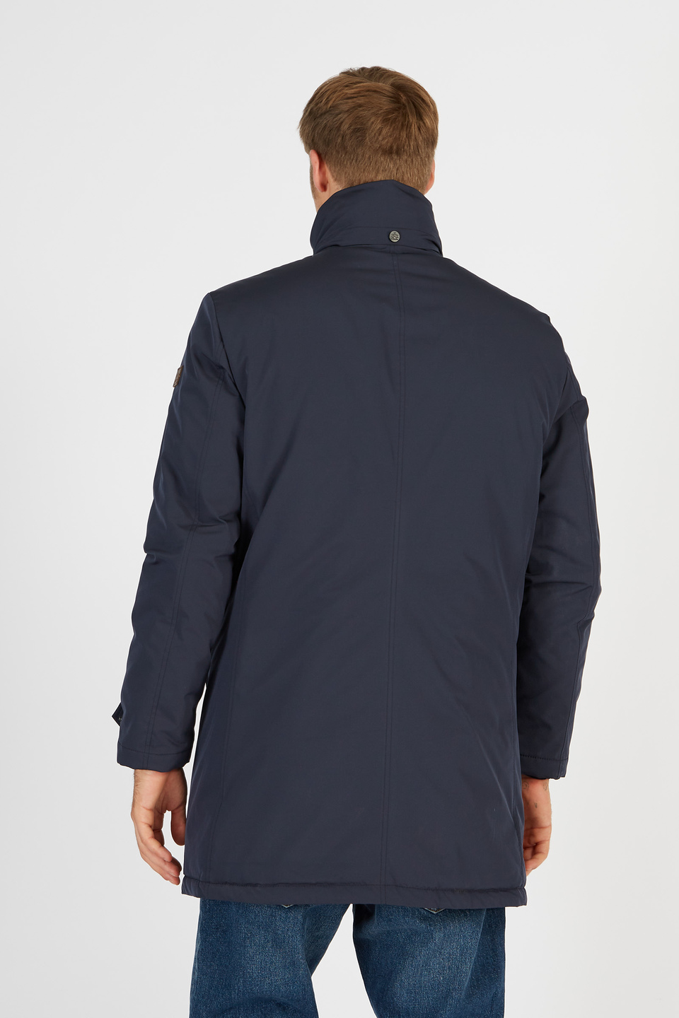 Men’s Blue Ribbon jacket in regular fit nylon | La Martina - Official Online Shop