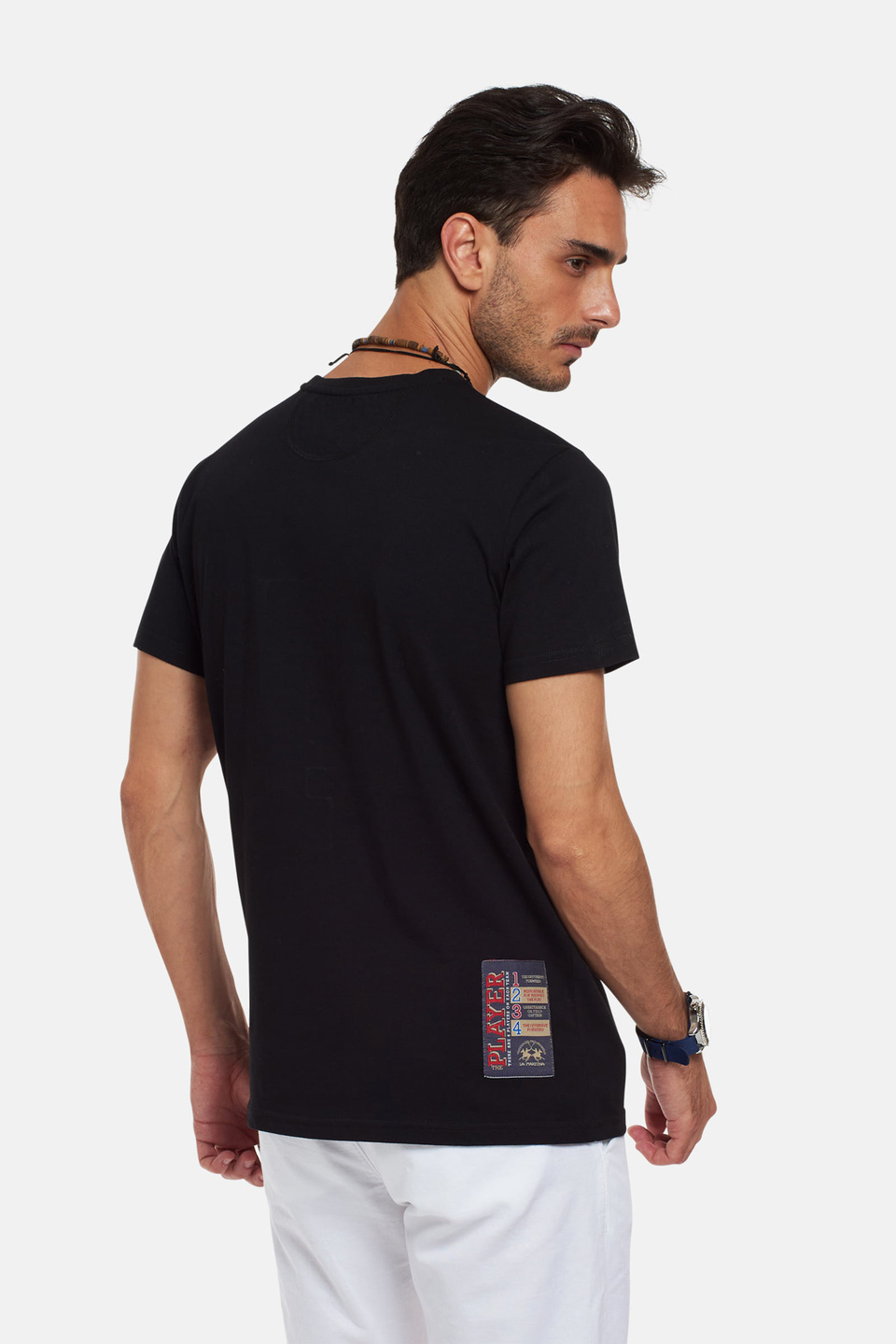 T-shirt in cotone 100% regular fit | La Martina - Official Online Shop