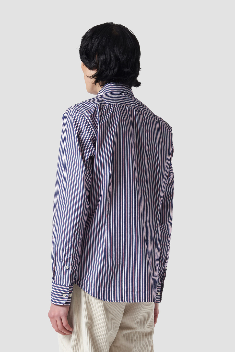 Optical cotton shirt | La Martina - Official Online Shop