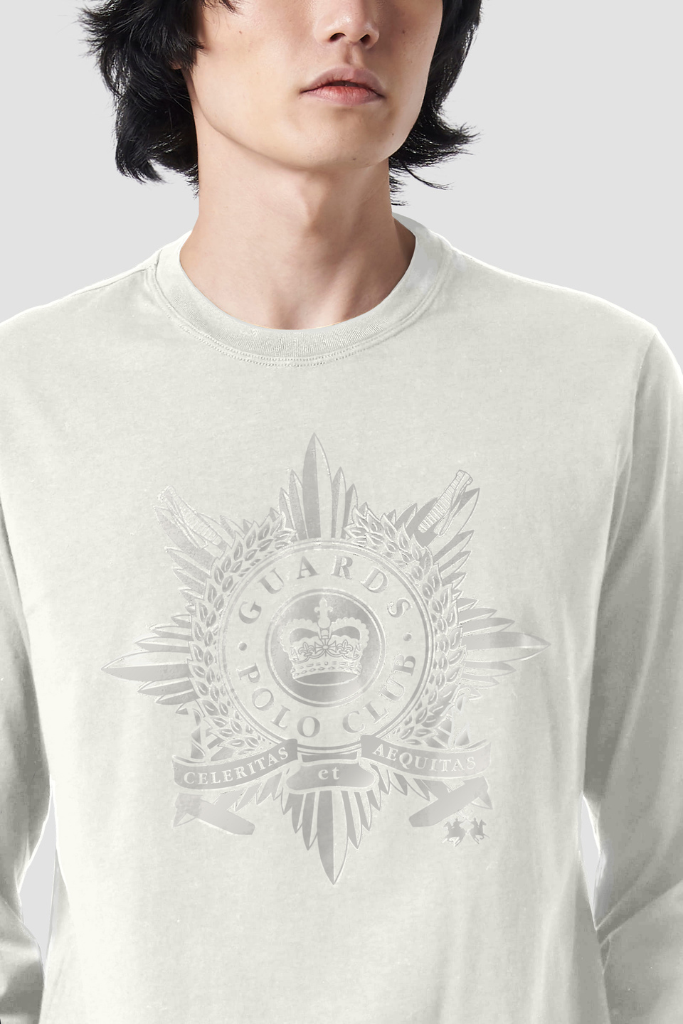 T-shirt imprimé en coton | La Martina - Official Online Shop