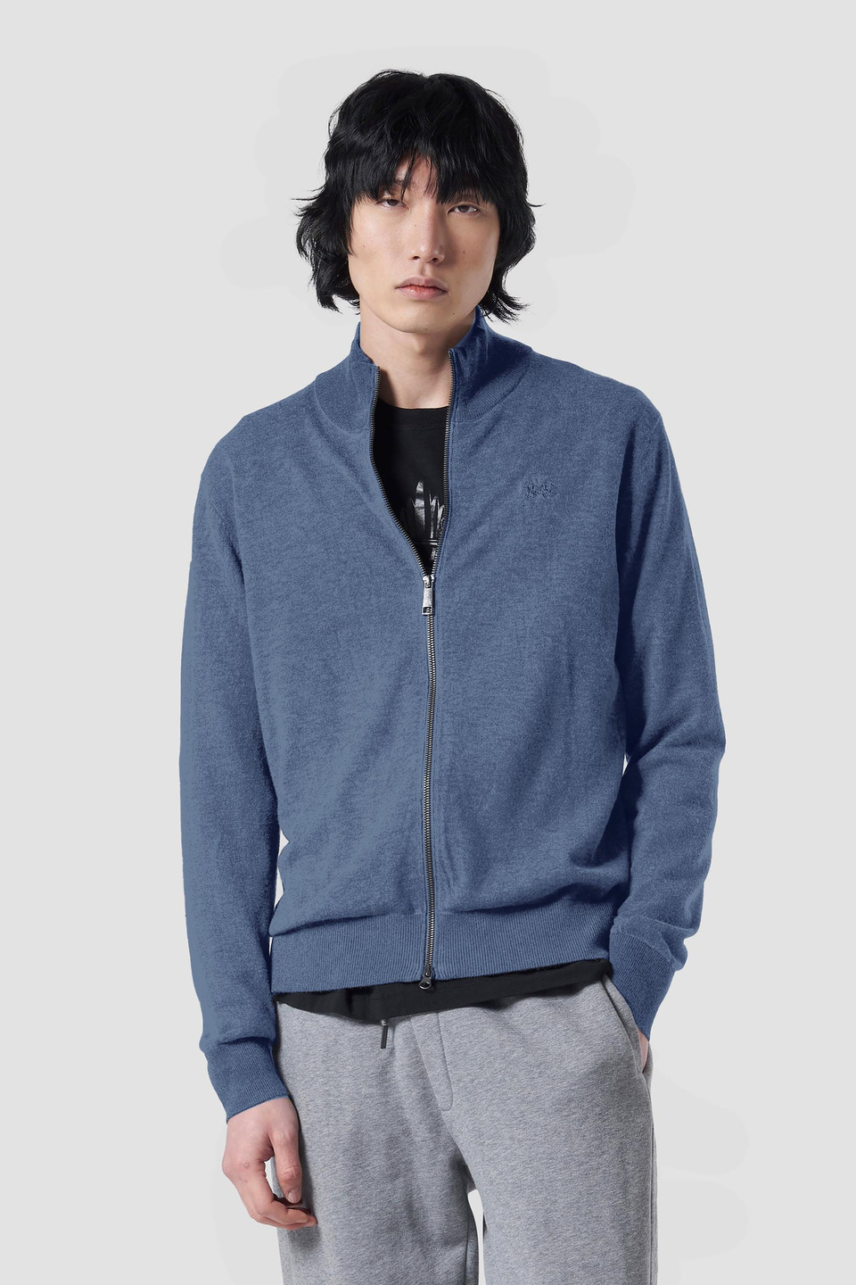 Men's wool-blend sweatshirt | La Martina - Official Online Shop