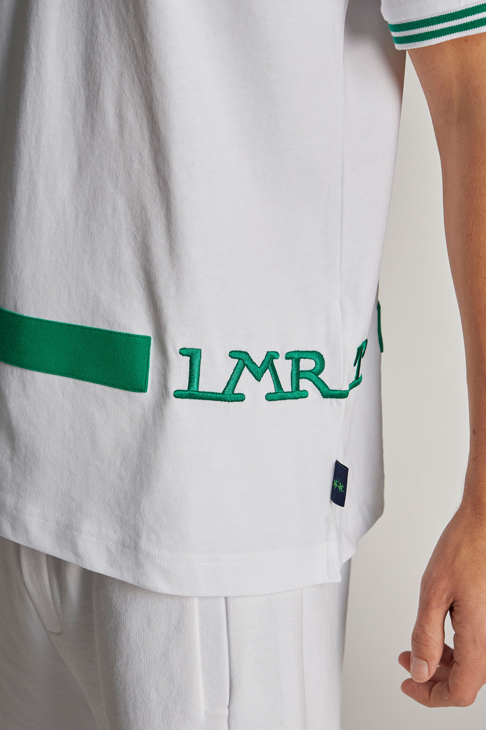 Men's oversized short-sleeved polo shirt | La Martina - Official Online Shop
