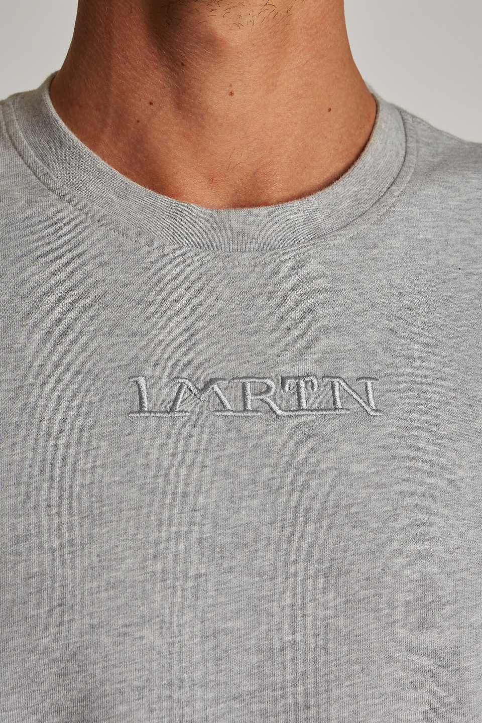 Herren-T-Shirt mit kurzem Arm aus Baumwolle, oversized Modell | La Martina - Official Online Shop
