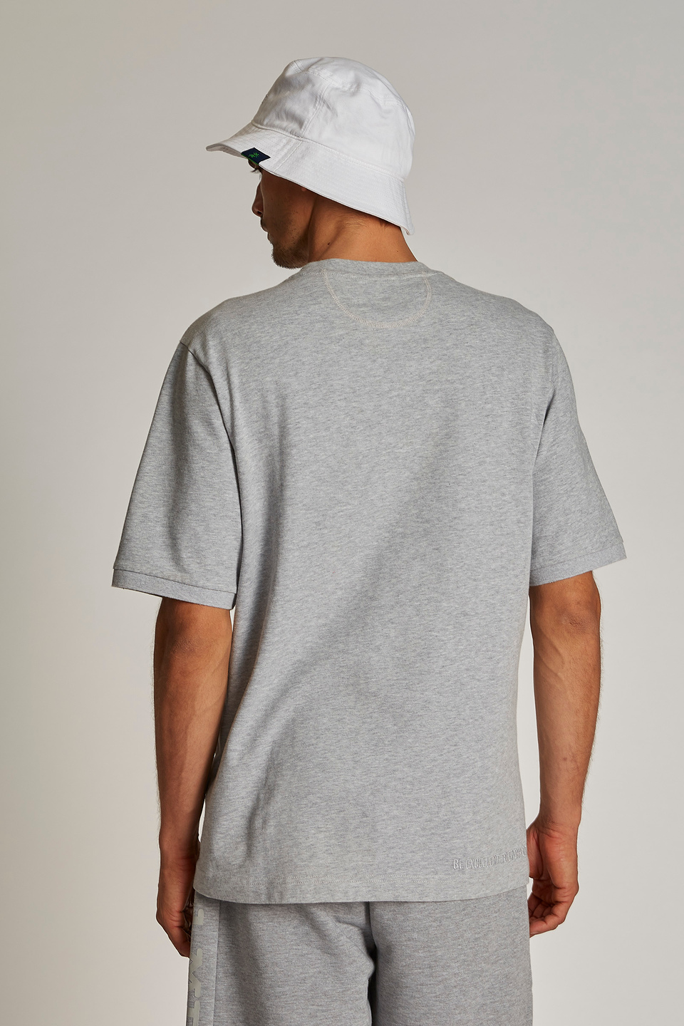 T-shirt da uomo in cotone a maniche corte modello over | La Martina - Official Online Shop