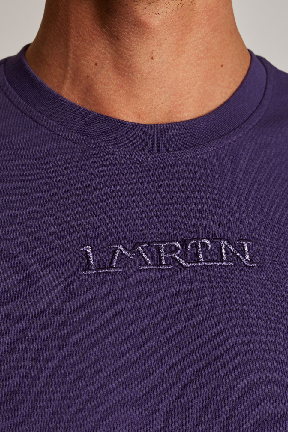 T-shirt da uomo in cotone a maniche corte modello over | La Martina - Official Online Shop