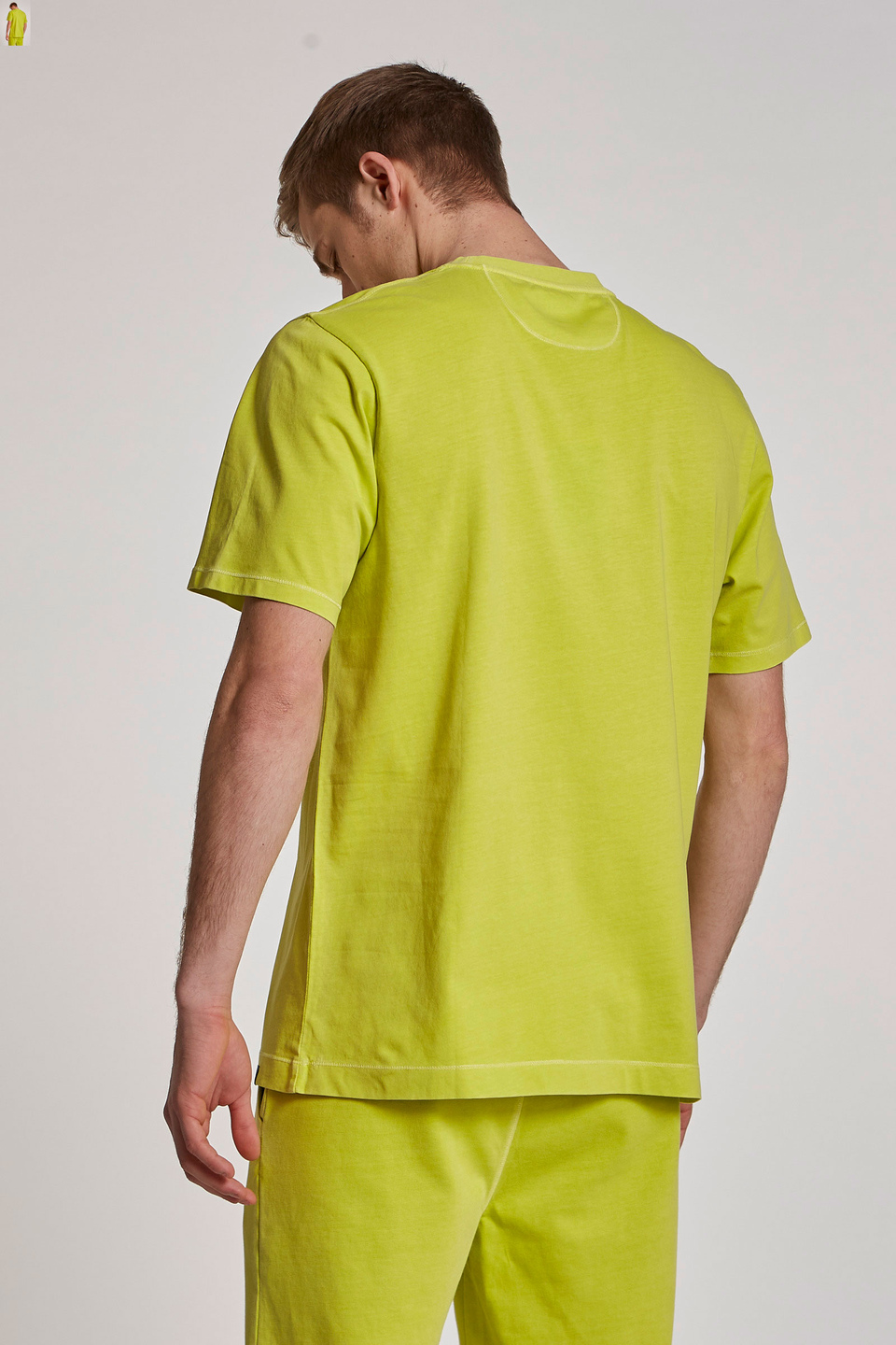 T-shirt da uomo a maniche corte in cotone modello over | La Martina - Official Online Shop