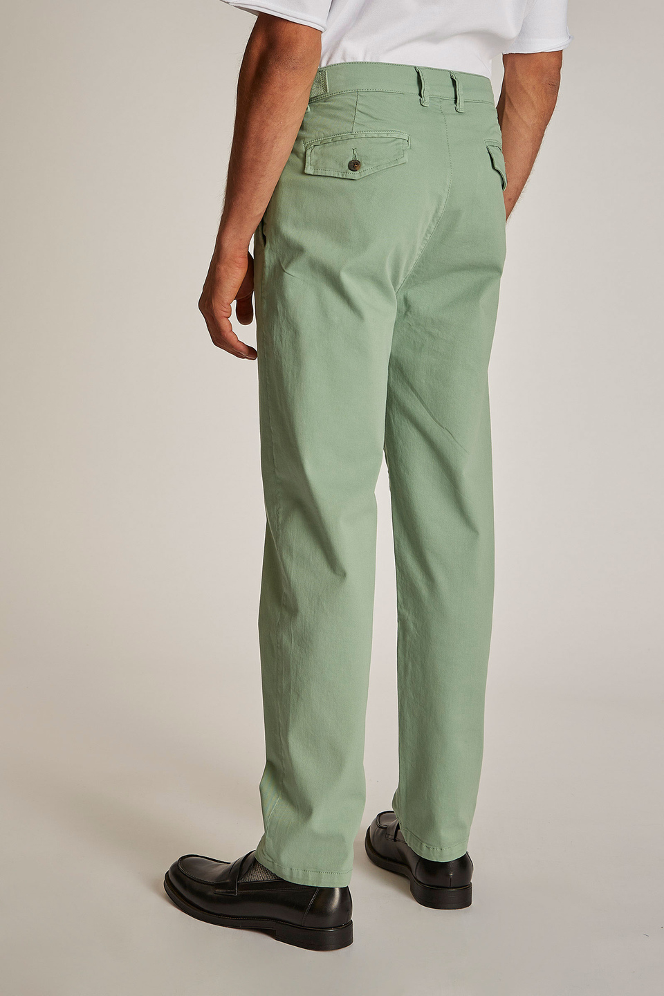 Pantalone da uomo modello chino regular fit | La Martina - Official Online Shop