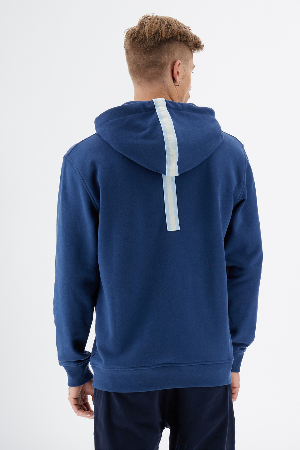 Men’s 100% comfort fit cotton long sleeve sweatshirt | La Martina - Official Online Shop