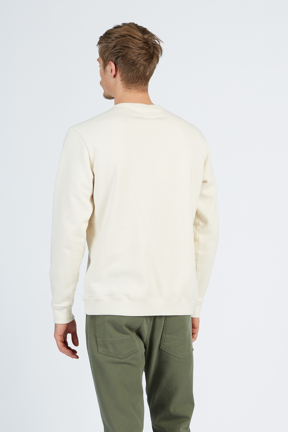 Men’s sweatshirt in 100% cotton regular fit | La Martina - Official Online Shop