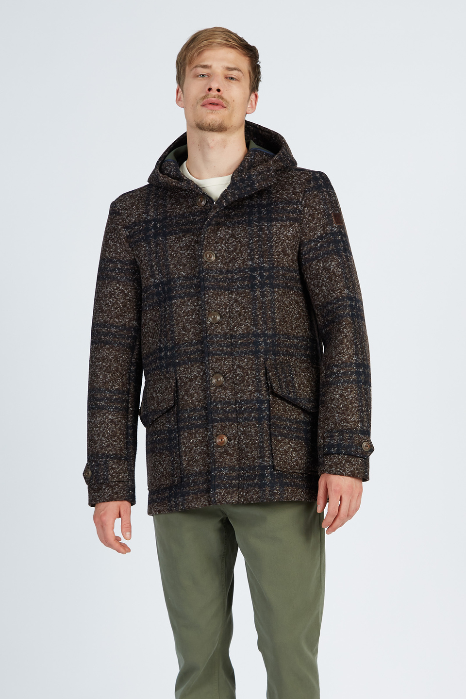 Leyendas Del Polo men’s wool blend jacket with buttons regular fit | La Martina - Official Online Shop