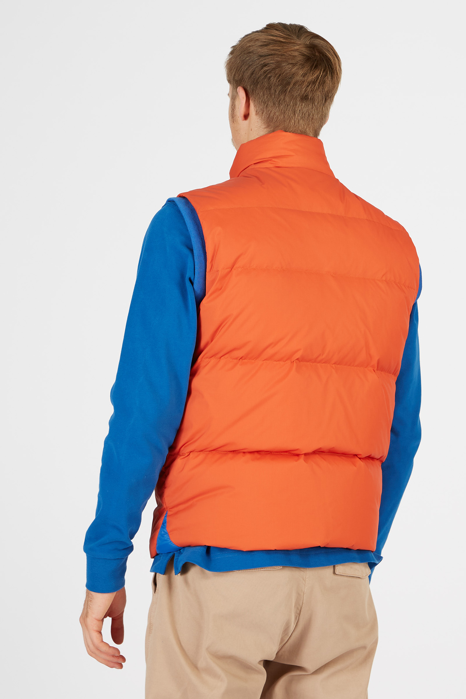 Regular fit synthetic fabric padded vest Argentina | La Martina - Official Online Shop