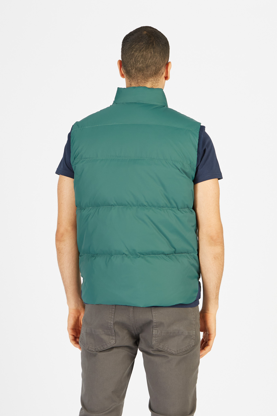 Regular fit synthetic fabric padded vest Argentina | La Martina - Official Online Shop