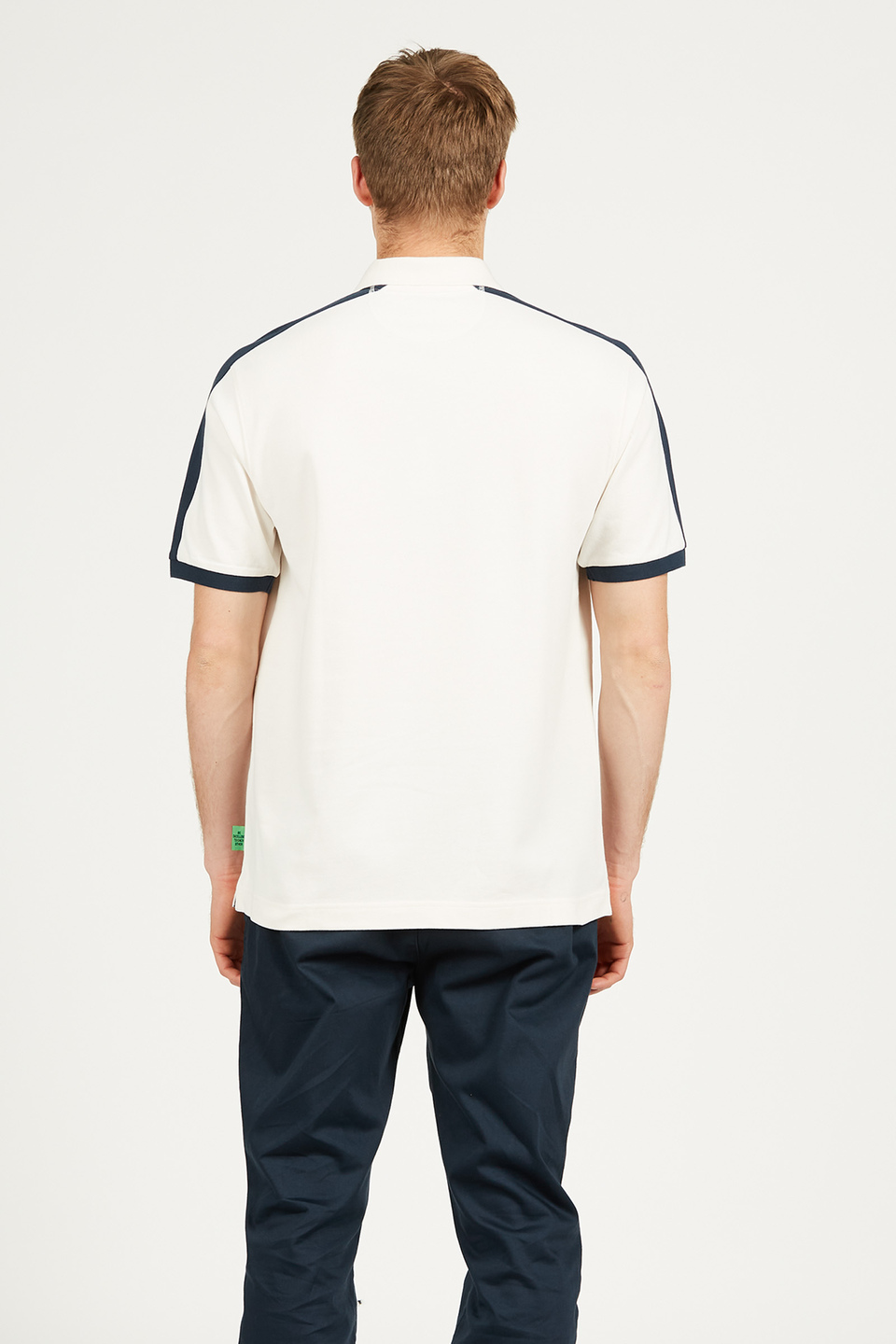 Men's short-sleeved 100% cotton polo shirt | La Martina - Official Online Shop