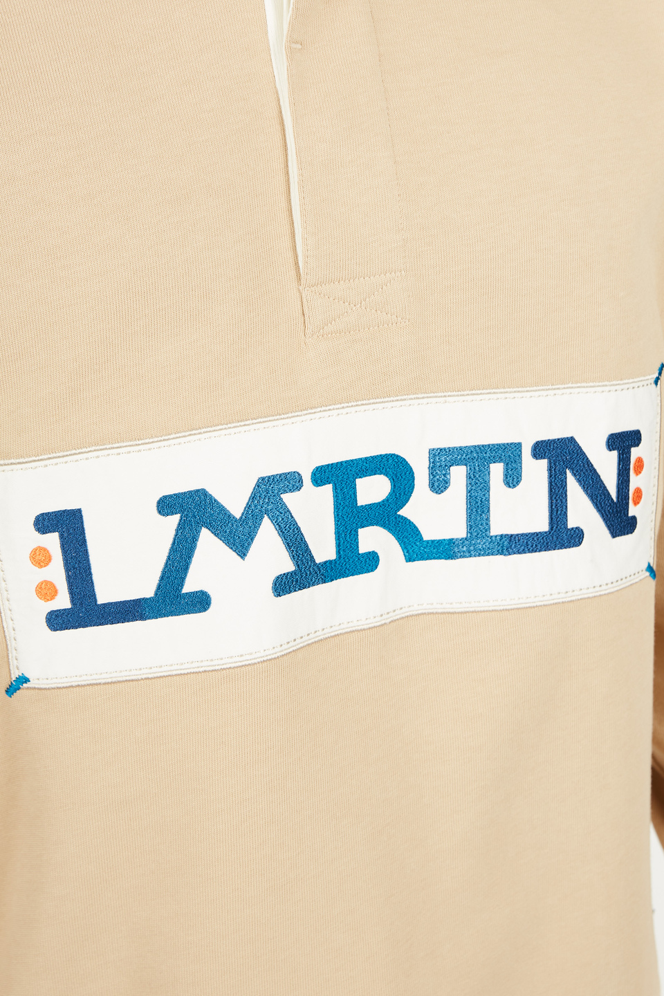 Short-sleeved polo shirt in 100% cotton, oversized fit | La Martina - Official Online Shop