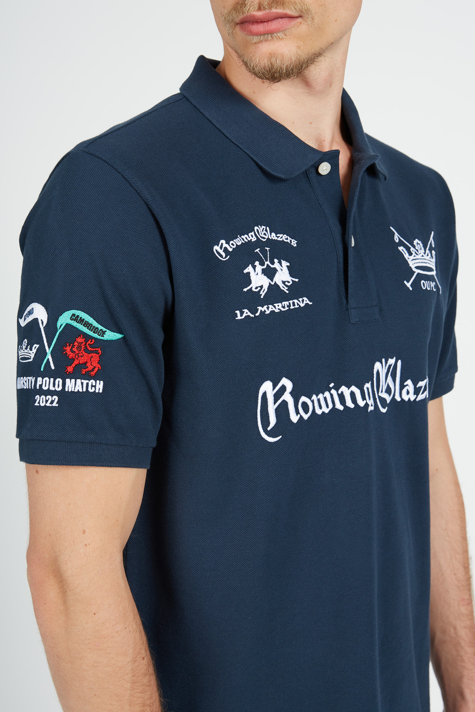 Kurzärmeliges Poloshirt in Komfort-Passform | La Martina - Official Online Shop