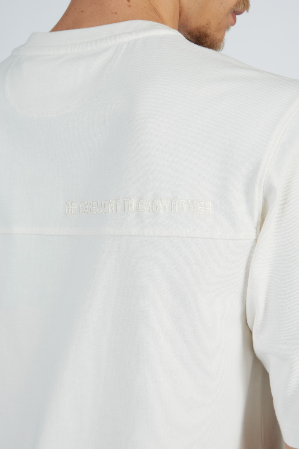 Kurzärmeliges T-Shirt Herren Rundhals Oversize | La Martina - Official Online Shop