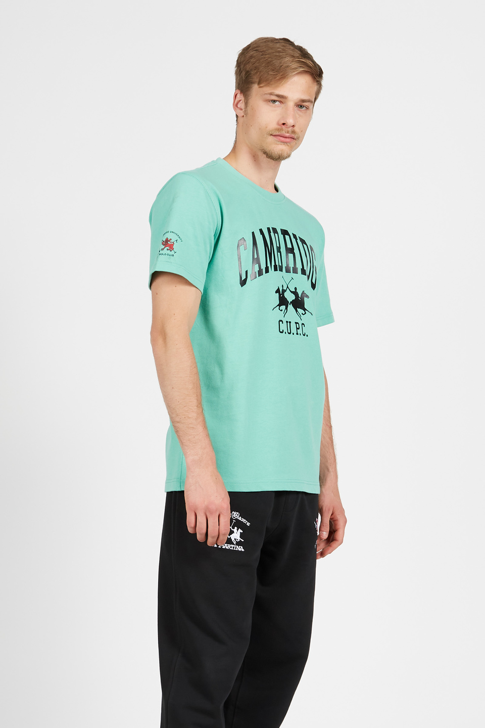 Kurzärmeliges T-Shirt mit bequemer Passform | La Martina - Official Online Shop