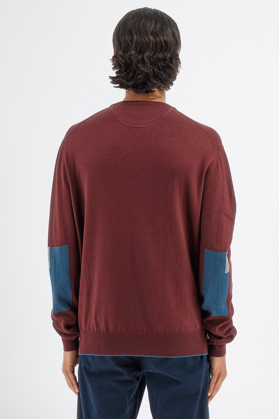 Jersey de lana Essential cuello alto y cremallera regular fit | La Martina - Official Online Shop