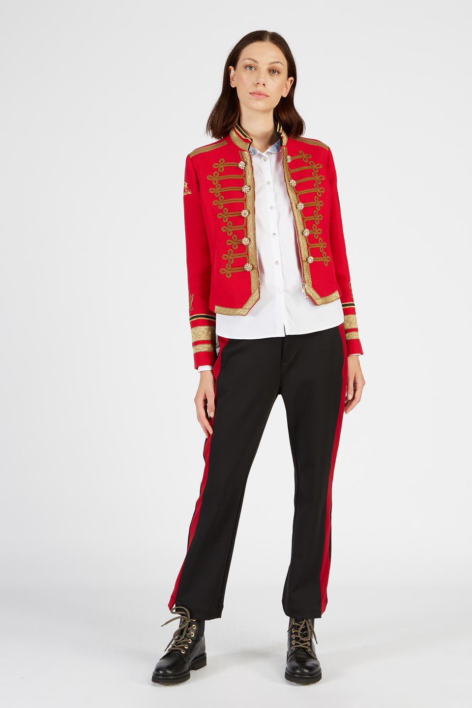 Women’s Regular Fit Single-Breasted Blazer Jacket Guards | La Martina - Official Online Shop
