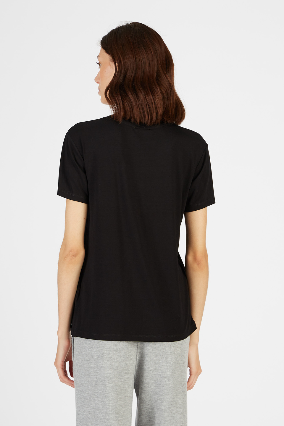 Bedrucktes T-Shirt mit normalem Schnitt | La Martina - Official Online Shop