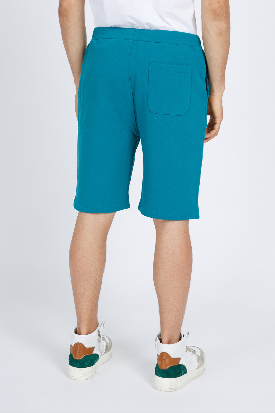 Men regular fit cotton Bermuda shorts - Remi | La Martina - Official Online Shop