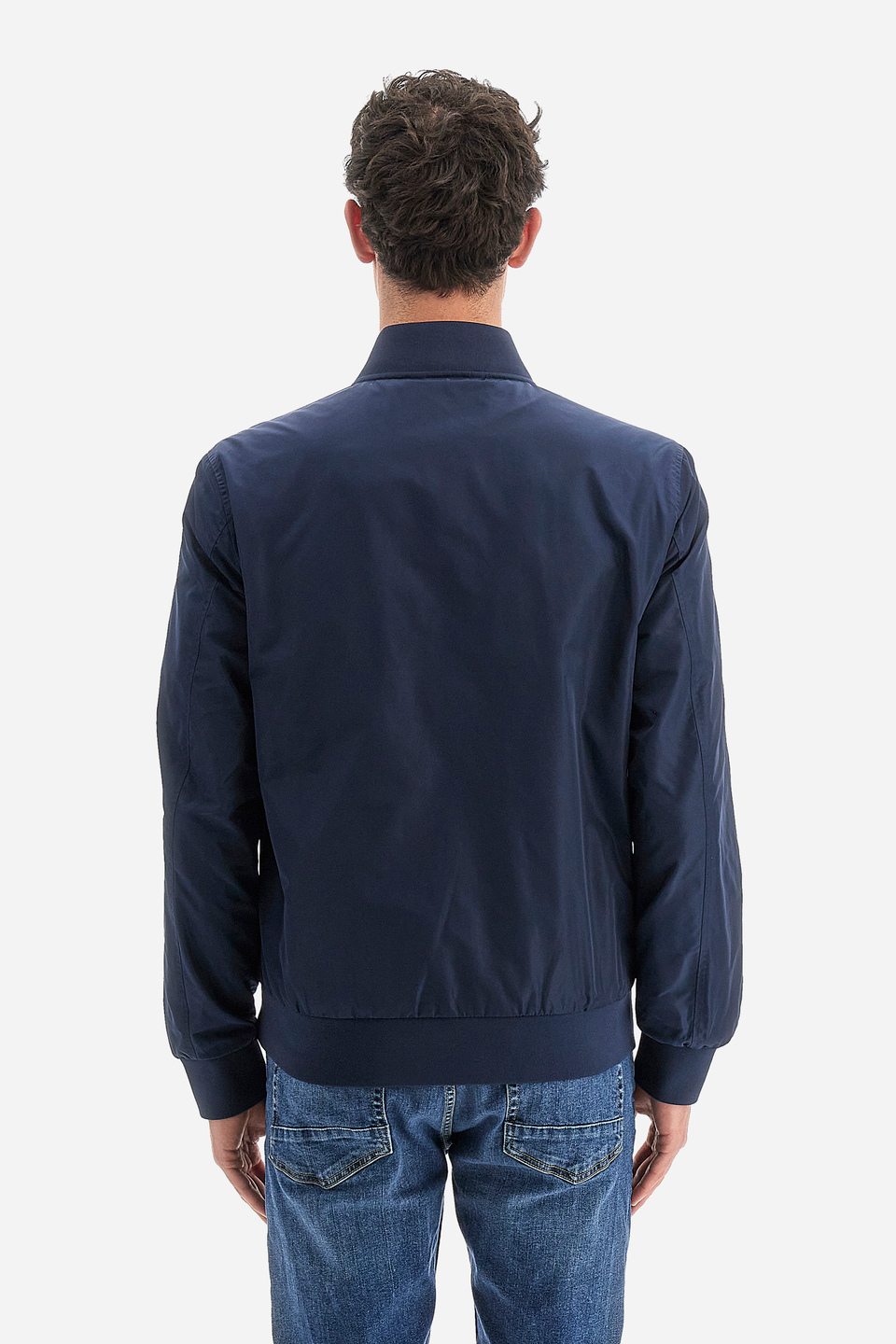 Men's regular fit zip up long sleeve jacket - Veit | La Martina - Official Online Shop